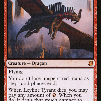 Leyline Tyrant (ZNR-147) - Zendikar Rising