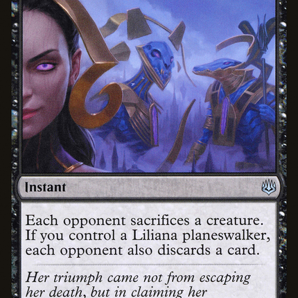 Liliana's Triumph (WAR-098) - War of the Spark Foil