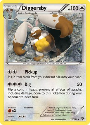 Diggersby/146  XY Base Set - Uncommon