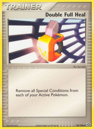 Double Full Heal/106  - Reverse Holofoil Emerald - Uncommon