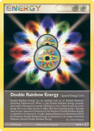 Double Rainbow Energy 088/95  Team Magma vs Team Aqua - Rare