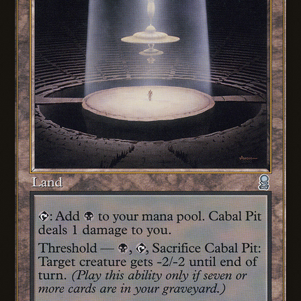 Cabal Pit (ODY-315) - Odyssey Foil
