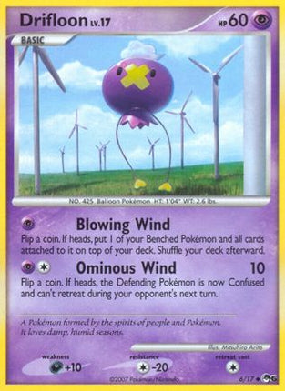 Drifloon 006  POP Series 6 - Uncommon