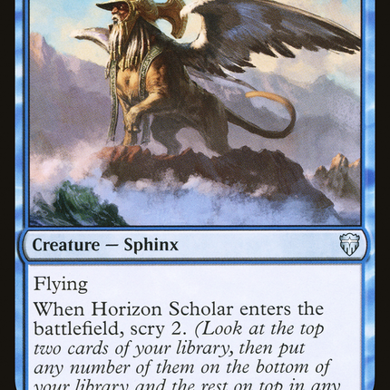 Horizon Scholar (CMR-073) - Commander Legends Foil
