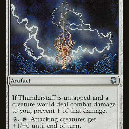 Thunderstaff (DST-153) - Darksteel Foil