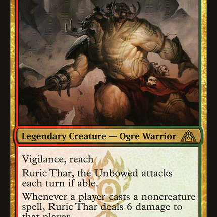 Ruric Thar, the Unbowed (DGM-099) - Dragon's Maze Foil