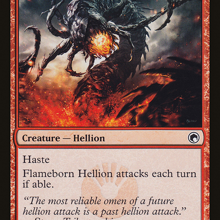 Flameborn Hellion (SOM-089) - Scars of Mirrodin