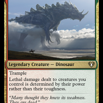 Zilortha, Strength Incarnate (CMM-366) - Commander Masters