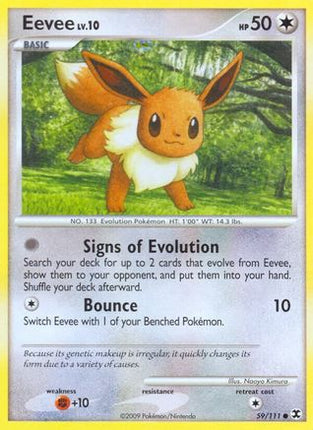Eevee 059/111  Rising Rivals - Common