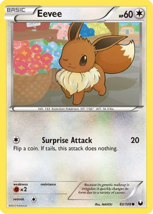 Eevee (83) 083/108  Dark Explorers - Common