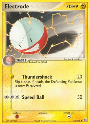 Electrode 027  Emerald - Uncommon