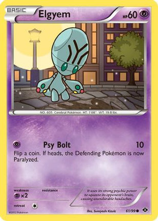 Elgyem/99  - Reverse Holofoil Next Destinies - Common