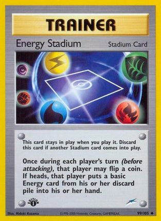 Energy Stadium 099/105  - 1st Edition Neo Destiny - Uncommon