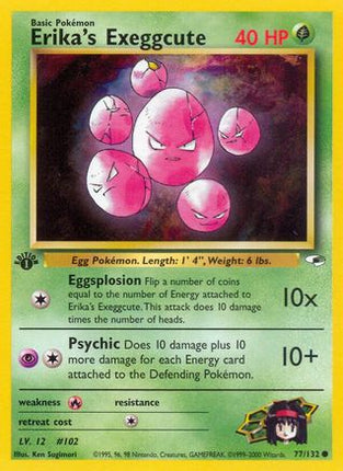 Erika's Exeggcute (77) 077/132  - Unlimited Gym Heroes - Common