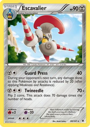 Escavalier/101  Noble Victories - Rare