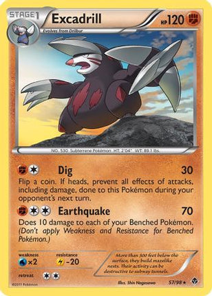 Excadrill (57)/98  Emerging Powers - Rare