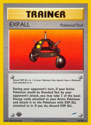EXP.ALL 093/105  - 1st Edition Neo Destiny - Rare