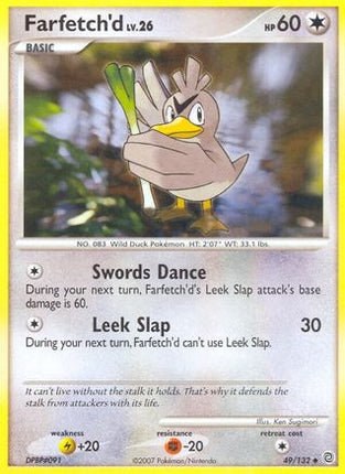 Farfetch'd/132  Secret Wonders - Uncommon