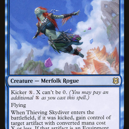 Thieving Skydiver (PPZNR-085) - Zendikar Rising Promos Foil