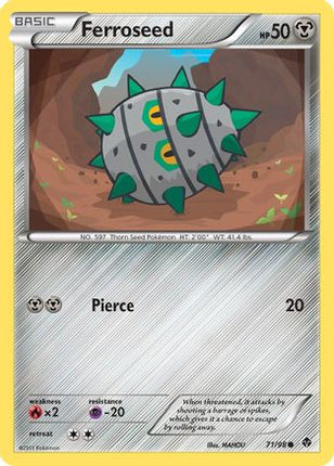 Ferroseed (71)/98  Emerging Powers - Common