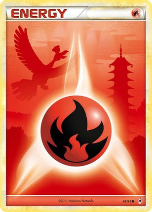 Fire Energy 089  - Holofoil Call of Legends - Common