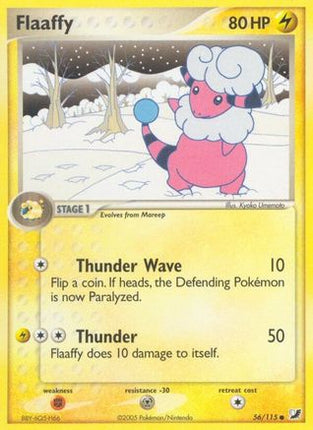Flaaffy 056/115  - Reverse Holofoil Unseen Forces - Common