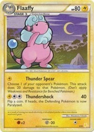 Flaaffy (#17)/30  HGSS Trainer Kit Gyarados & Raichu - Common
