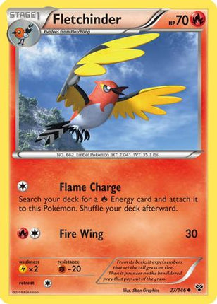 Fletchinder/146  XY Base Set - Uncommon
