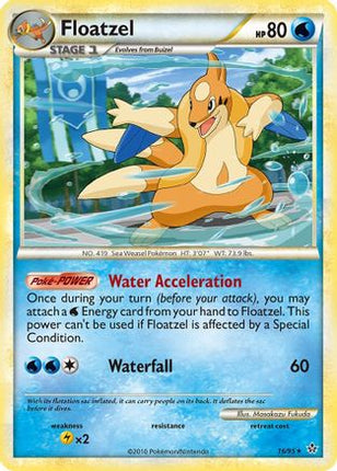 Floatzel/95  Unleashed - Rare