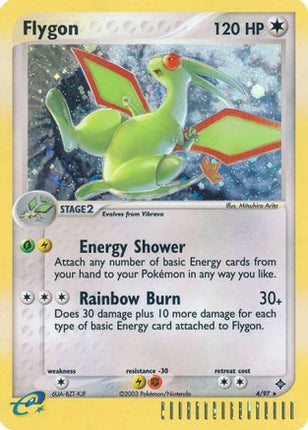 Flygon 004/097  - Holofoil Dragon - Holo Rare