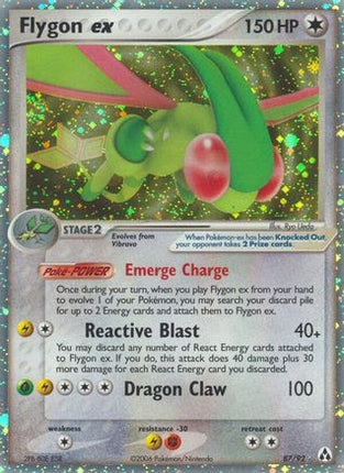 Flygon ex 087  - Holofoil Legend Maker - Ultra Rare