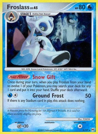 Froslass 002/99  - Reverse Holofoil Arceus - Holo Rare