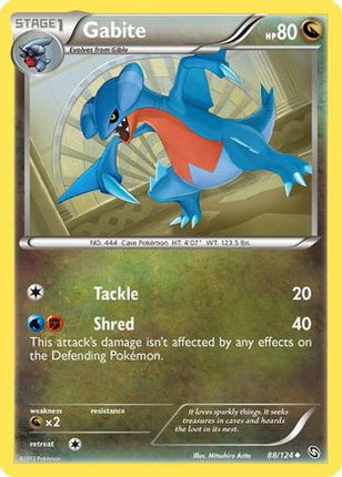 Gabite (88)/124  - Reverse Holofoil Dragons Exalted - Uncommon