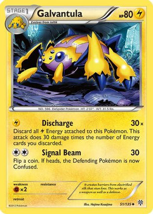 Galvantula/135  Plasma Storm - Uncommon