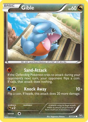 Gible (87) 087/124  Dragons Exalted - Common