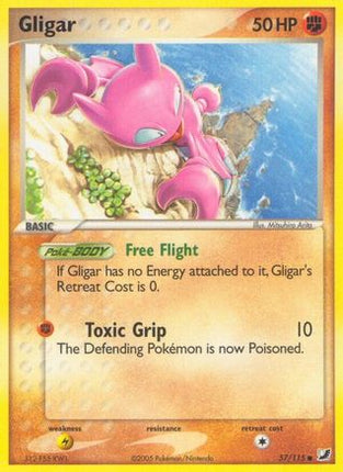 Gligar/115  - Reverse Holofoil Unseen Forces - Common