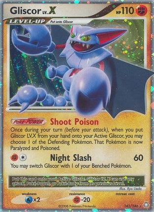 Gliscor LV.X 141  - Holofoil Legends Awakened - Ultra Rare