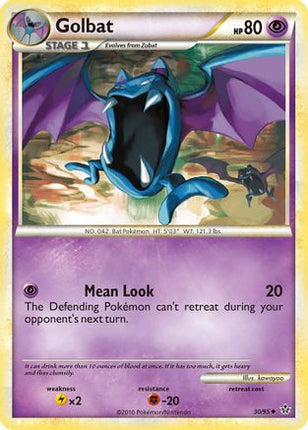 Golbat/95  Unleashed - Uncommon