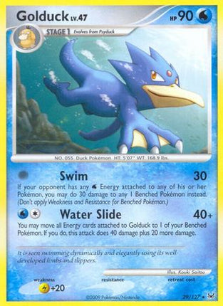 Golduck/127  - Reverse Holofoil Platinum - Rare