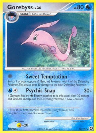 Gorebyss/106  - Reverse Holofoil Great Encounters - Uncommon