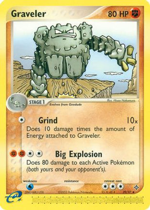 Graveler - 29/97/97  Dragon - Uncommon