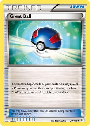 Great Ball/149  - Reverse Holofoil Boundaries Crossed - Uncommon