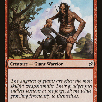 Axegrinder Giant (LRW-151) - Lorwyn Foil