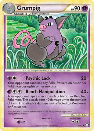 Grumpig/102  Triumphant - Rare