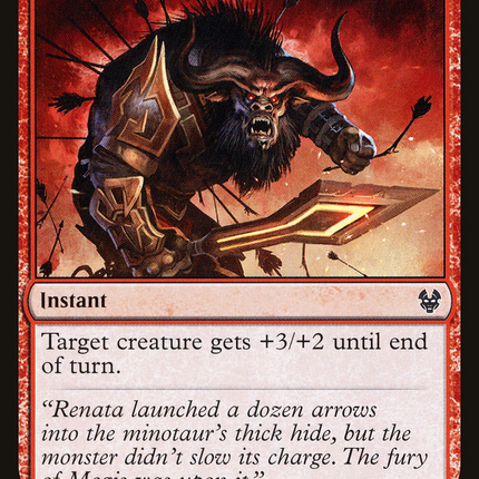 Infuriate (THB-141) - Theros Beyond Death Foil