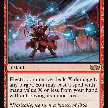 Electrodominance (TDC-212) - Commander: Tarkir: Dragonstorm