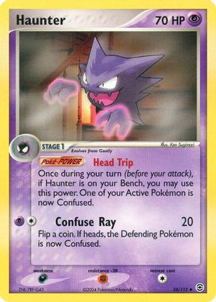 Haunter/112  - Reverse Holofoil FireRed & LeafGreen - Uncommon