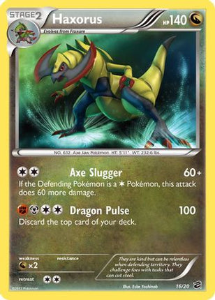 Haxorus/20  - Holofoil Dragon Vault - Holo Rare