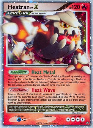 Heatran LV.X DP31  - Holofoil Diamond and Pearl Promos - Promo
