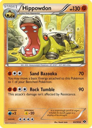 Hippowdon/99  - Reverse Holofoil Next Destinies - Uncommon
